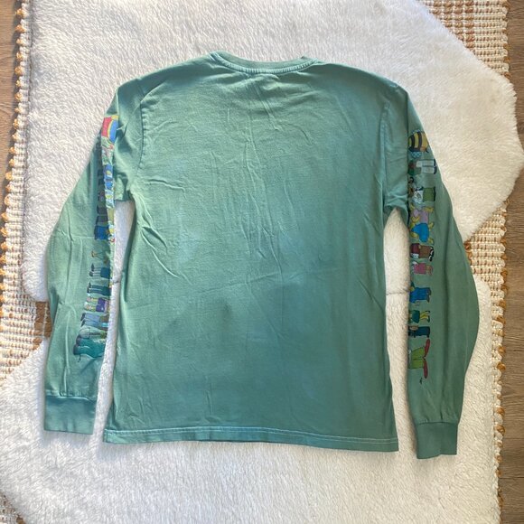 Simpsons x H&M Long Sleeve T-Shirt – Characters on Both Sleeves – Size Small - Picture 2 of 13